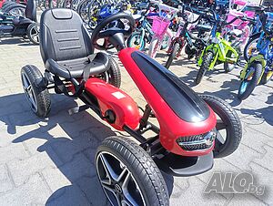 MERCEDES Картинг Mercedes Benz Go Kart EVA червен