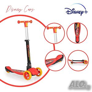 DISNEY Детска тротинетка CARS