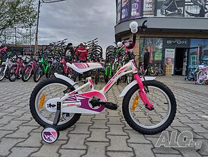SPRINT Велосипед 16” ALICE бял