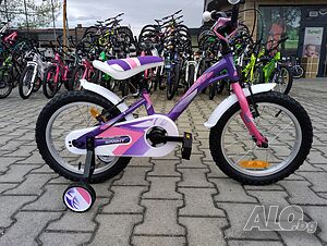 SPRINT Велосипед 16” ALICE лилав
