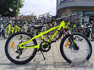PASSATI Велосипед 20” NINJA ALUMINIUM жълт
