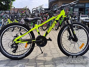PASSATI Велосипед 24” NINJA ALUMINIUM жълт