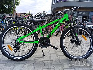 PASSATI Алуминиев велосипед 24” NINJA зелен