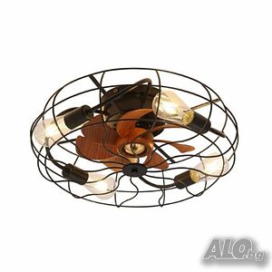 Вентилатор за таван с LED осветление