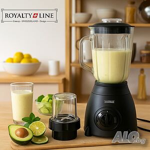 Кухненски блендер с мелница Royalty Line RL-SME-600.6