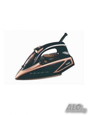 Ютия Voltz, 3000W, 420мл., Керамична плоча, Черна със златно