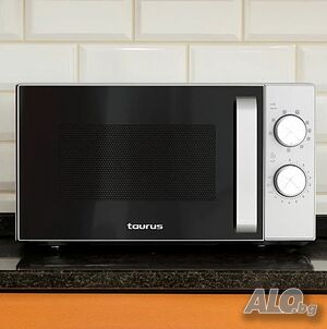 Микровълнова с грил Taurus Elegance Grill - равномерно затопляне и златиста коричка за всяко ястие