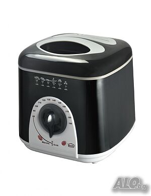 Фритюрник мини Rosberg, 1 литър, 950W, 80-190 C
