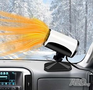 Бързо размразяващ вентилатор за кола 2в1