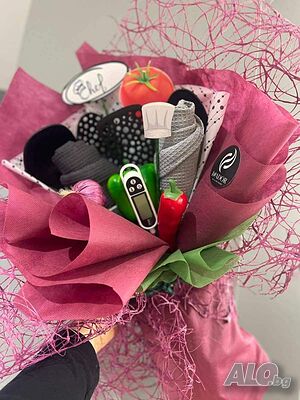 Подаръчен готварски букет Chef Bouquets