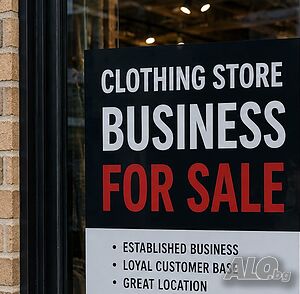 Продажба на действащ бизнес - магазин за дрехи в центъра на Пловдив