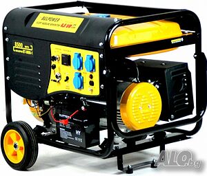 Генератор За Ток 8.5 KW Nova Electric Бензин-Газ Монофазен