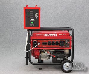 Генератор За Ток Газ-Бензин BULPOWER 10kW - Монофазен