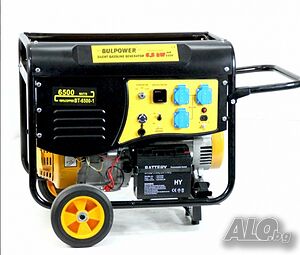 Генератор За Ток 6.5KW Монофазен С Вградена Автоматика