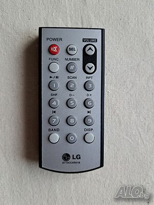 Дистанционно LG 6710CCAR01B- Car Audio System.