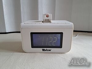 Tevion PUR 294 / FM радио часовник с проектор.