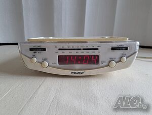 Welltech / FM радио часовник.