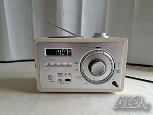Радио c часовник JGC UR-210 /USB/ AUX.