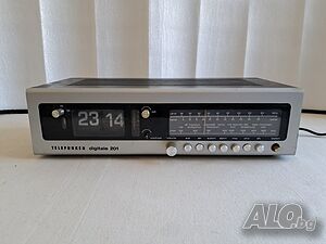 Ретро радио часовник Telefunken Digitale 201.