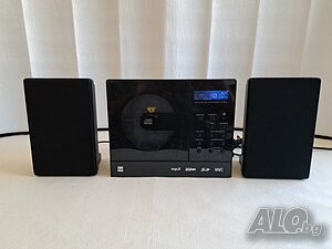 Микро аудиосистема Dual / FM радио/ CD/ MP3/ USB/ AUX.