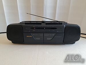 Радио касетофон Philips AW 7030.
