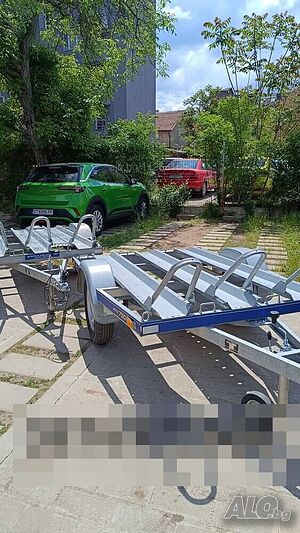 Ремарке за 3 мотора или АТВ под наем