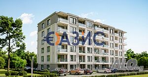 Студио в нова сграда без такса поддръжка „Ла Мер Хоум 3“, Слънчев бряг, 38.48 кв.м, #34186560