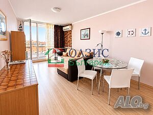 Апартамент с 1 спалня в комплекс Слънчев остров, 55 кв.м., Черноморец, България, цена 97 600 евро # ..