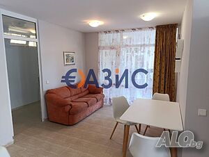 Апартамент с 1 спалня, Слънчев Бряг, България, 52 кв.м, #33446100