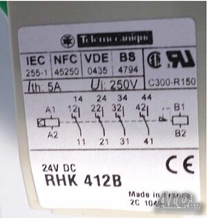 RHK 412B 24V DC