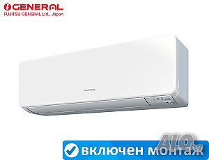GENERAL FUJITSU ASHG12KGTA / AOHG12KGCA с включен монтаж 12 000 BTU Енергиен клас A+++/A+++