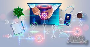 Компютърни услуги - онлайн / Computer services - online