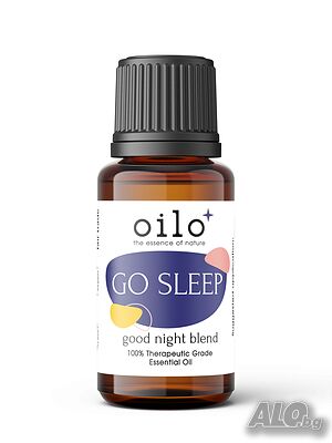 Oilo БИО Етерични масла - Спокоен сън - GoSleep - peaceful sleep oil 5 мл.