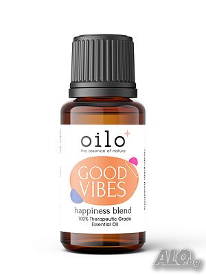Oilo БИО Етерични масла - Бленд Добър Vibe - Good Wajb oil 5 мл.