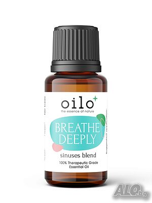 Oilo БИО Етерични масла - Дълбоко дишане - Deep Breath oil 5 мл.