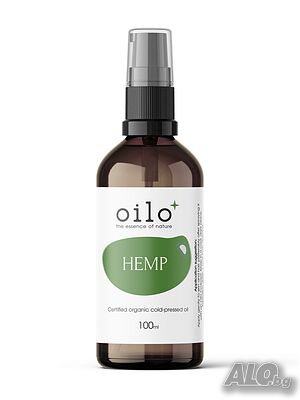 Oilo БИО Етерични масла - Коноп Oilo Bio Hemp Oil 100 мл