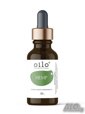Oilo БИО Етерични масла - Коноп Oilo Bio Hemp Oil 30 мл