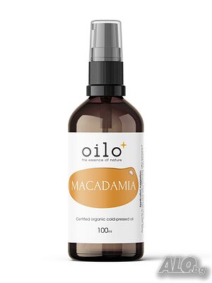 Oilo БИО Етерични масла - Макадамия Oilo Bio Macadamia Oil 100 мл