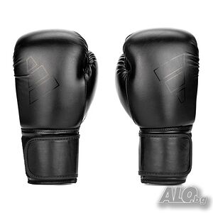 Боксови ръкавици ADIDAS HYBRID 80, Черни, 10,12OZ