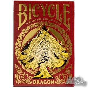 карти за игра BICYCLE RED DRAGON нови
