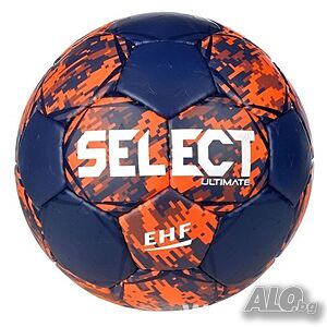 Хандбална топка SELECT Ultimate, одобрена от EHF (Европейската хандбална федерация), Размер 2.