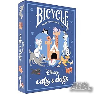 Карти за игра Bicycle Disney Cats and Dogs нови