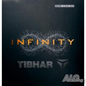гума за тенис на маса TIBHAR Infinity MX-S max pro + мах черна, червена