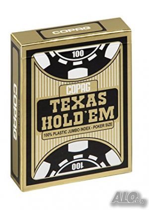 Карти за игра Copag Texas Hold’em Gold нови