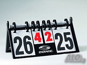 табло за отчитане на резултати - брояч Donic Scorer нов