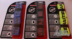 Гриф за хилки Tibhar super grip черен, син, зелен (за 2 хилки) нов