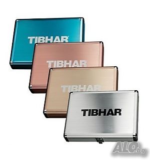 калъф за хилка за тенис на маса Tibhar Alum Cube Exlusive нов