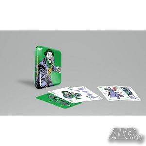 Карти за игра Joker Vintage метална кутия нови
