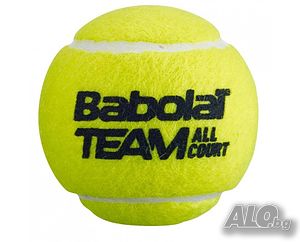 Топки за тенис BABOLAT TEAM ALL COURT 4 BALLS CAN -нови
