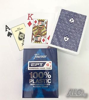 карти за игра FOURNIER EPT 100% PLASTIC нови